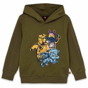 LEGO® kidswear LWSCOUT 701 Fiú pulóver, khaki, méret kép