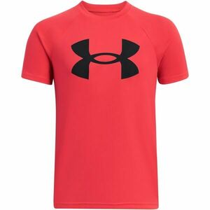 Under Armour TECH BIG LOGO SS Fiú póló, piros, méret kép