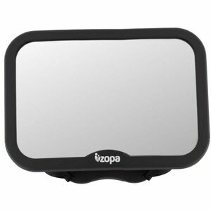 ZOPA REARVIEW MIRROR Visszapillantó tükör, fekete, méret kép