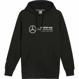 Puma MERCEDES-AMG PETRONAS F1 ESSENTIALS HOODIE Férfi pulóver, fekete, méret kép