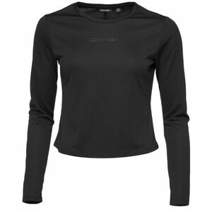 Calvin Klein WO - L/S T-SHIRT Női felső, fekete, méret kép