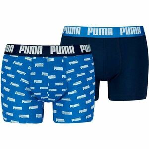 Puma MEN EVERYDAY AOP PRINT BOXER 2P Férfi boxeralsó, kék, méret kép