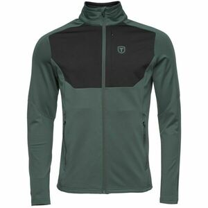 TENSON TXLITE FULL ZIP Férfi funkcionális pulóver, sötétszürke, méret kép