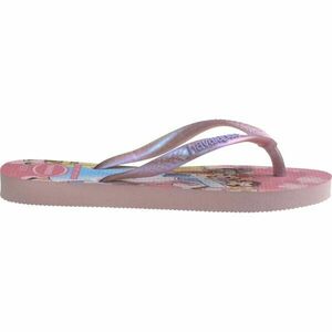 HAVAIANAS KIDS SLIM PRINCESS Lány strandpapucs, rózsaszín, méret 37/38 kép