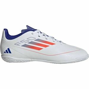 adidas F50 CLUB IN J Gyerek teremcipő, fehér, méret kép