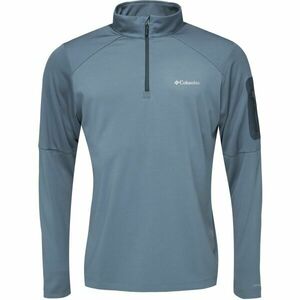 Columbia TECH KNIT 1/4 ZIP Férfi pulóver, kék, méret kép