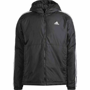 adidas ESSENTIALS 3-STRIPES INSULATED HOODED Férfi kabát, fekete, méret kép