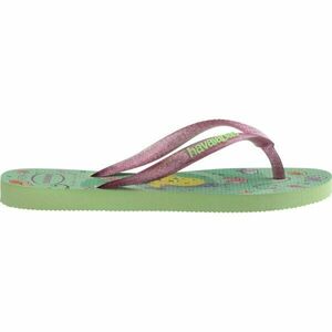 HAVAIANAS KIDS SLIM PRINCESS Lány strandpapucs, világoszöld, méret 35/36 kép