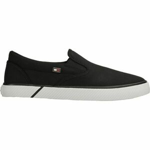 Tommy Hilfiger VULC CANVAS Női slip-on félcipő, fekete, méret kép