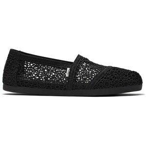 TOMS MOROCCAN CROCHET WM ALPR Női espadrilles cipő, fekete, méret kép