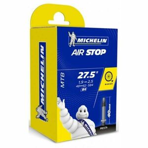 MICHELIN AIR STOP GAL-FV 40MM 27, 5 x 1, 9 x 2, 7" Gumibelső, fekete, méret kép