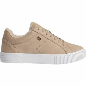 Tommy Hilfiger VULC SUEDE SNEAKER LO Női teniszcipő, bézs, méret kép