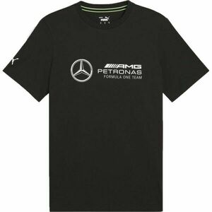 Puma MERCEDES-AMG PETRONAS F1 ESSENTIALS LOGO TEE Férfi póló, fekete, méret kép