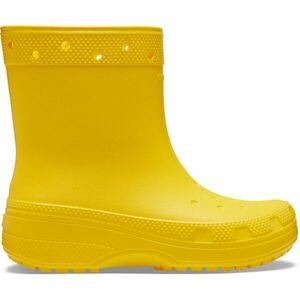 Crocs CLASSIC RAIN BOOT Női gumicsizma, sárga, méret 36/37 kép