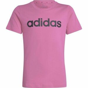 adidas ESSENTIALS LINEAR LOGO T-SHIRT Lány póló, rózsaszín, méret kép