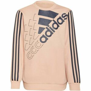 adidas LOGO SWEAT Lány pulóver, rózsaszín, méret kép