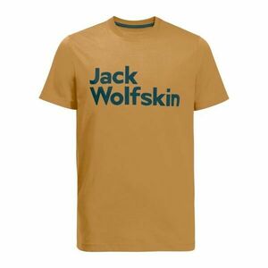 Jack Wolfskin BRAND T M Férfi póló, sárga, méret kép