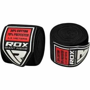 RDX HAND WRAPS 4, 5M Bandázs, fekete, méret kép