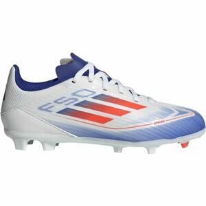 adidas F50 LEAGUE FG/MG J Gyerek futballcipő, fehér, méret 36 2/3 kép