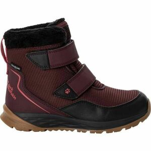 Jack Wolfskin POLAR WOLF TEXAPORE MID VC K Gyerek téli cipő, bordó, méret kép