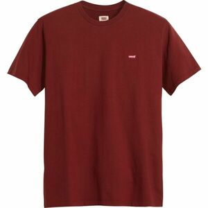 Levi's® SS ORIGINAL HM TEE Férfi póló, bordó, méret kép