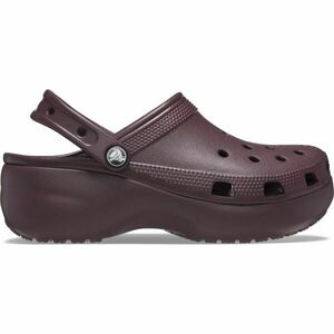 Crocs CLASSIC PLATFORM CLOG W Női papucs, bordó, méret 41/42 kép