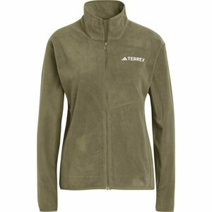 adidas TERREX MULTI FULL-ZIP FLEECE Női fleece kabát, khaki, méret kép