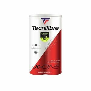 TECNIFIBRE X-ONE BIPACK 2 x 4 PCS Teniszlabda duo csomagban, sárga, méret kép