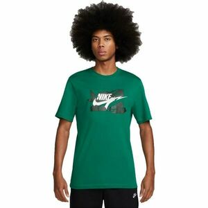 Nike SPORTSWEAR Férfi póló, sötétzöld, méret kép