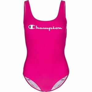 Champion SWIMMING SUIT Női egyrészes fürdőruha, rózsaszín, méret kép