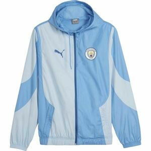 Puma MANCHESTER CITY FC PREMATCH WOVEN JACKET Férfi kabát, kék, méret kép