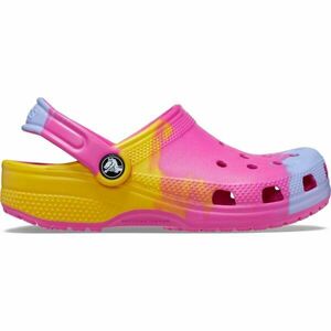 Crocs CLASSIC OMBRE CLOG K Gyerek papucs, rózsaszín, méret 33/34 kép