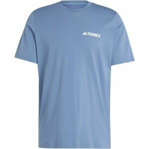 adidas TERREX MOUNTAIN TEE Férfi póló, kék, méret kép