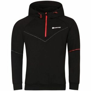 Lotto LOGO VII SWEAT HD Férfi pulóver, fekete, méret kép