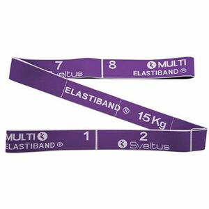 SVELTUS ELASTIBAND 15 KG Expander, lila, méret kép