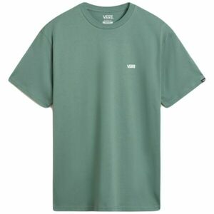 Vans MN LEFT CHEST LOGO TEE Férfi póló, zöld, méret kép