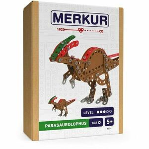 MERKUR DINO – PARASAUROLOPHUS Fém modell, mix, méret kép