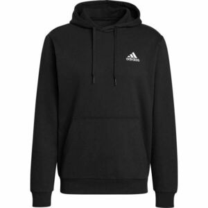 adidas ESSENTIALS FLEECE Férfi pulóver, fekete, méret kép