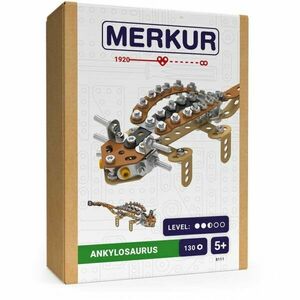 MERKUR DINO - ANKYLOSAURUS Fém modell, mix, méret kép