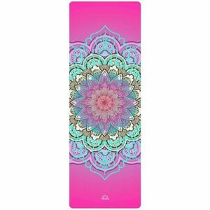 YOGGYS TRAVEL YOGA MAT 1.5 MM LOTUS BLOSSOM Utazó jógamatrac, rózsaszín, méret kép