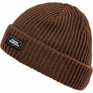 Horsefeathers GAINE BEANIE Férfi téli sapka, barna, méret kép