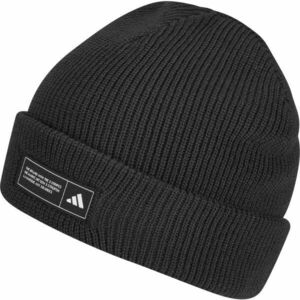 adidas ESSENTIALS CUFFED BEANIE Férfi téli sapka, fekete, méret kép