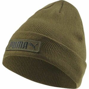 Puma CLASSIC CUFF BEANIE Férfi kötött sapka, khaki, méret kép