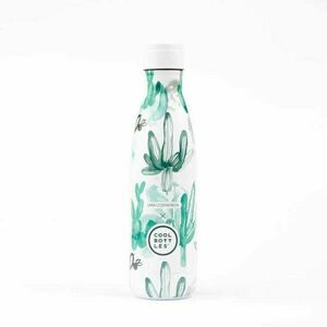 COOL BOTTLES XCLUSIVE! WATERCOLOR CACTUS 500 ML Termosz, mix, méret kép