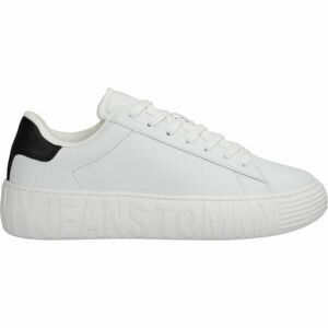 Tommy Hilfiger TOMMY JEANS ESSENTIAL EMBOSSED TRAINERS Férfi teniszcipő, fehér, méret kép