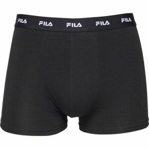 Fila BOXER ELASTIC WITH LOGO IN BAMBOO Férfi boxeralsó, fekete, méret kép