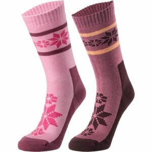 KARI TRAA RUSA SOCK 2PK Női zokni, rózsaszín, méret kép