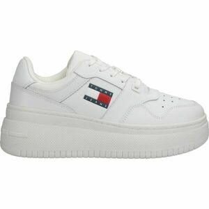 Tommy Hilfiger TJW RETRO BASKET FLATFORM ESS Női teniszcipő, fehér, méret kép