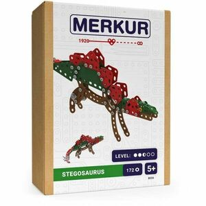 MERKUR DINO – STEGOSAURUS Fém modell, mix, méret kép