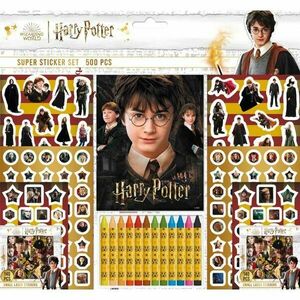 HARRY POTTER 500DB HARRY POTTER Matrica szett, mix, méret kép